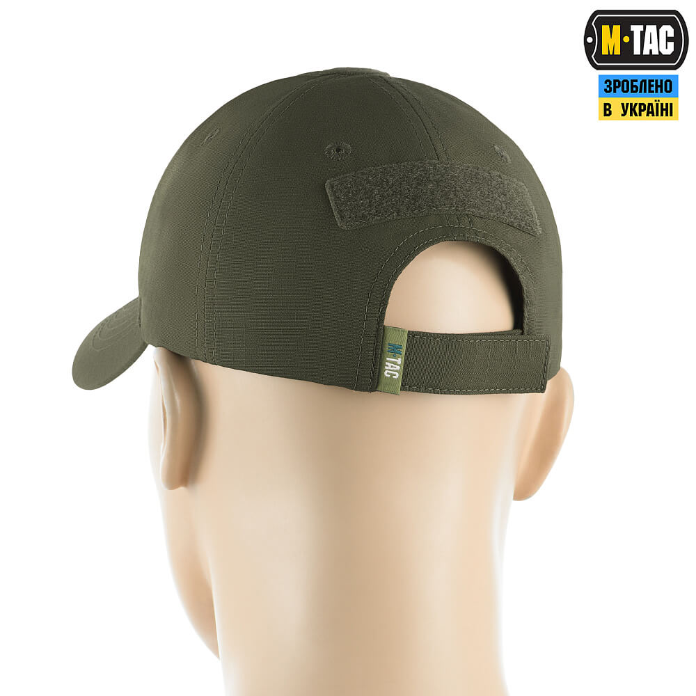 Бейсболка M-Tac Elite Flex рип-стоп Army Olive Фото 2